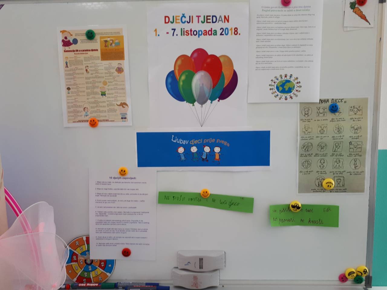 01. - 07. listopada 2018. DJEČJI TJEDAN