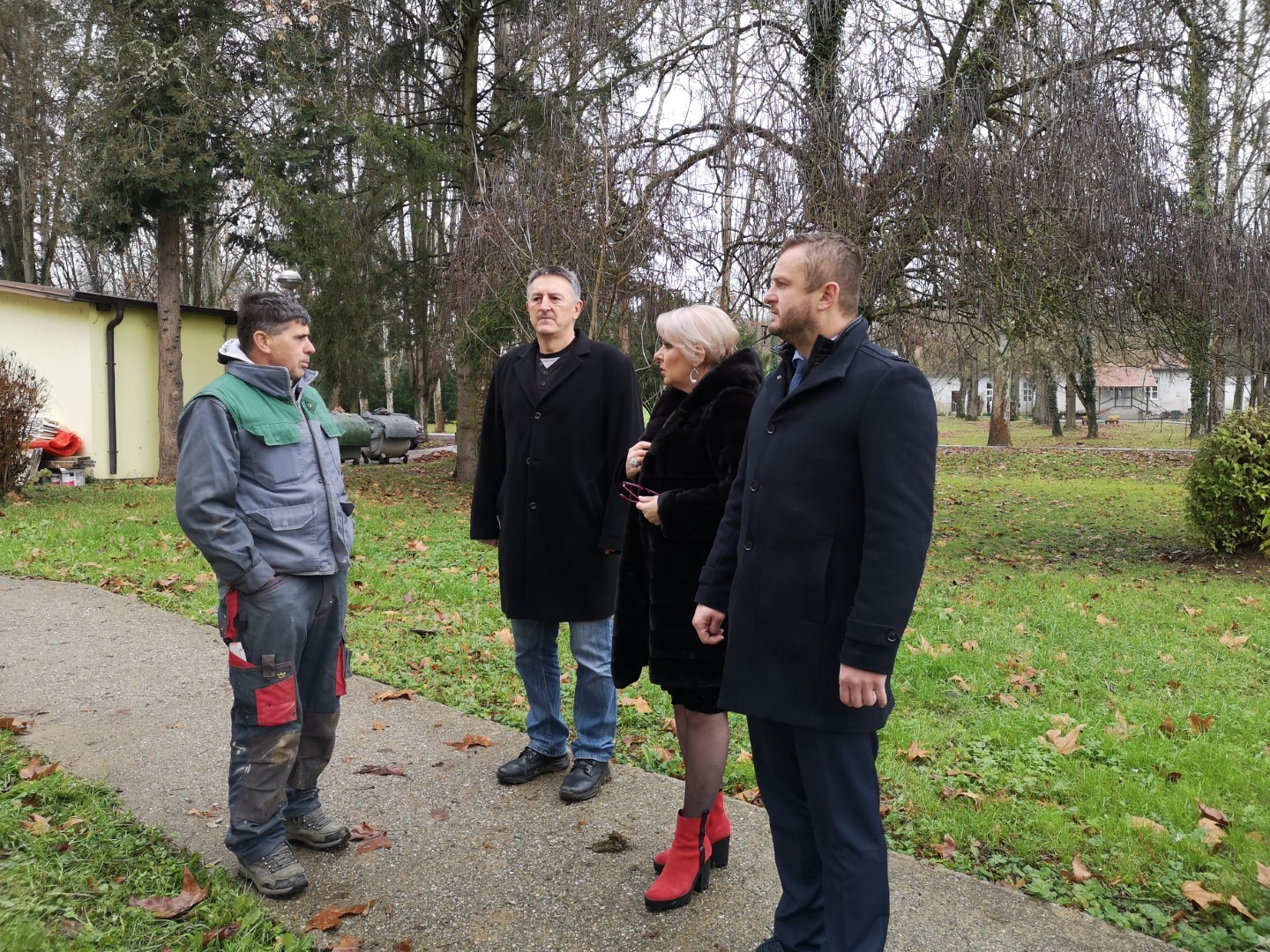 10.12.2019. OBILAZAK RADOVA ENERGETSKE OBNOVE ZGRADA NEUROPSIHIJATRIJSKE BOLNICE DR. IVAN BARBOT POPOVAČA