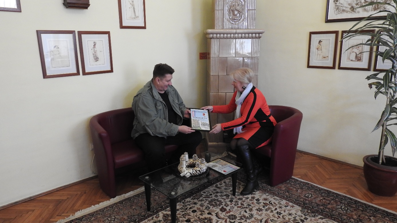 Zahvalnica NEUROPSHIJATRIJSKOJ BOLNICI DR. IVAN BARBOT POPOVAČA i prim. Marini Kovač, dr. med.