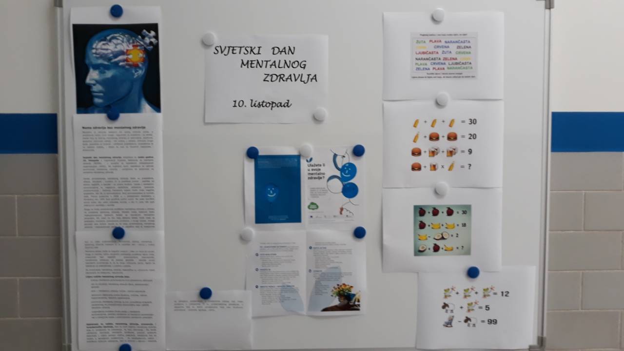 Svjetski dan mentalnog zdravlja 