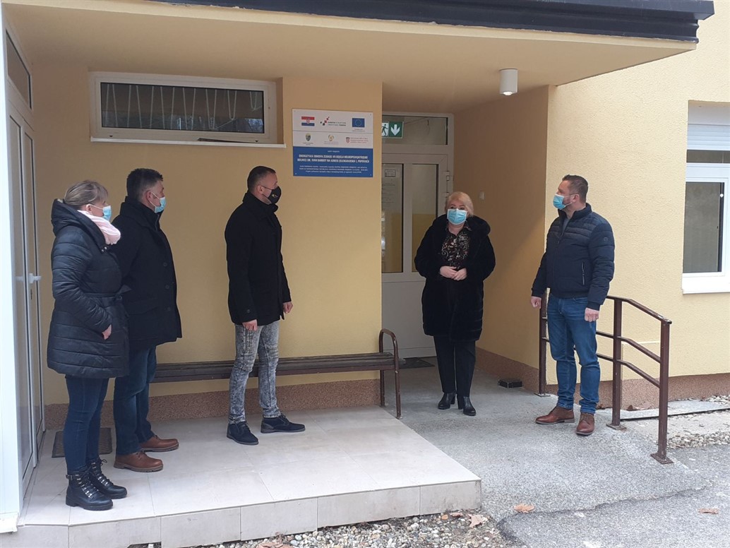 Obilazak energetski obnovljenih zgrada bolnice