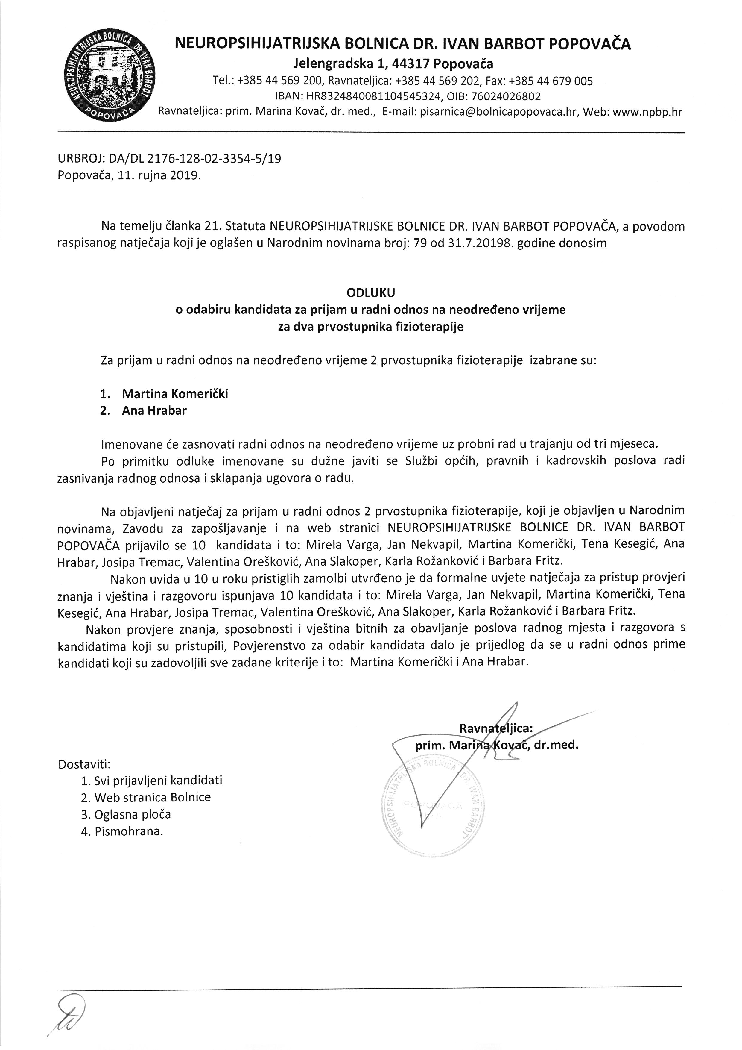 odluka 12092019