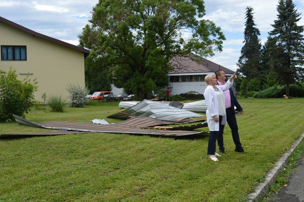 Obilazak Neuropsihijatrijske bolnice dr. Ivan Barbot Popovača pogođene nevremenom